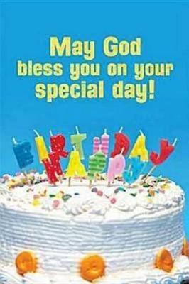 Happy Birthday Cake with Candles Postcard (Pkg of 25)