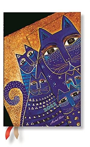Paperblanks Diary Mini Horizontal Mediterranean Cats Agenda 2022