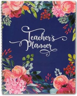 Teacher's Lesson Planner Floral