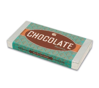 Chocolate Bar: Milk Chocolate Notep