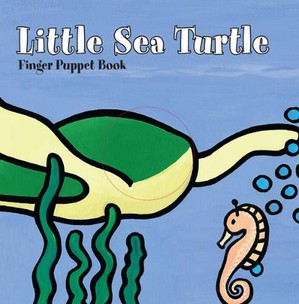 Little Sea Turtle: Finger Puppet Book