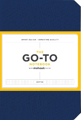 Go-To Notebook with Mohawk Paper, Midnight Blue Dotted