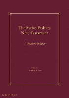 The Syriac Peshiṭta New Testament