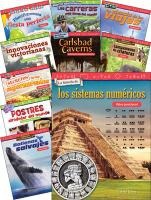 Operations, Algebraic Reasoning and Fractions for Third Grade Spanish, 10-Book Set