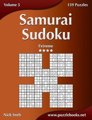 Samurai Sudoku - Extreme - Volume 5 - 159 Puzzles