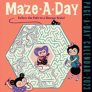 Maze-A-Day Page-A-Day Calendar 2023: Follow the Path to a Sharper Brain!