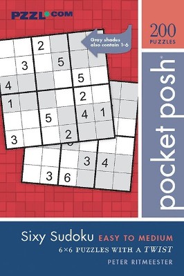 Pocket Posh Sixy Sudoku Easy To Medium