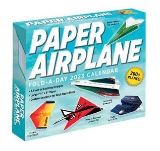 Paper Airplane Fold-a-Day Box Scheurkalender 2023