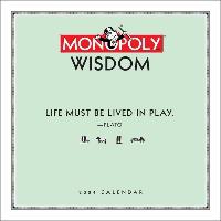 Monopoly Wisdom 2024 Wall Calendar: Life Must Be Lived as Play