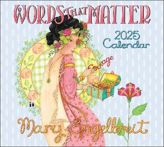 Mary Engelbreit's Words That Matter 2025 Deluxe Wall Calendar