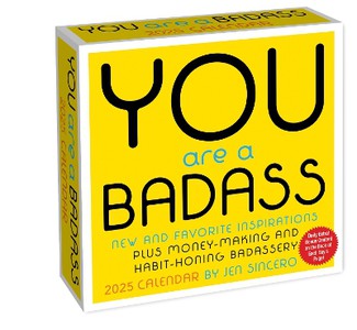 You Are a Badass 2025 Day-to-Day Calendar