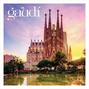 Antoni Gaudi Square Wall Calendar 2021