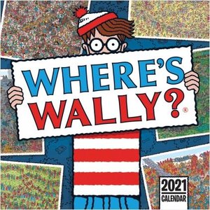 Where's Wally Square Wall Calendar 2021