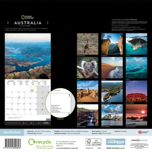 Australia National Geographic Kalender 2021