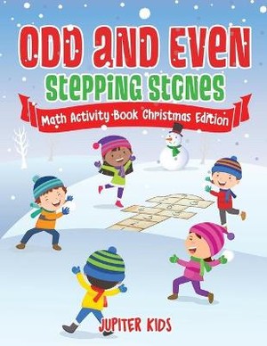 Odd and Even Stepping Stones - Math Activity Book Christmas Edition