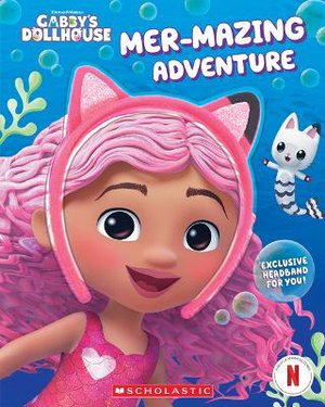 Mer-Mazing Adventure (Gabby's Dollhouse Headband Book #2)