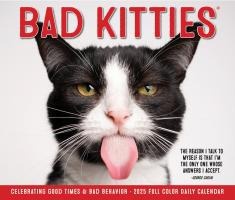 Bad Kitties 2025 6.2 X 5.4 Box Calendar