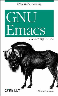 GNU Emacs Pocket Reference