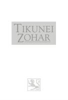 Tikunei Hazohar Volume 1