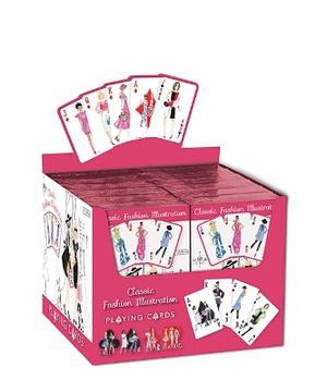 Classic Fashion Illustration Playing Cards