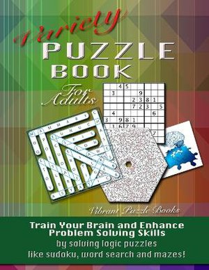Variety Puzzle Book For Adults