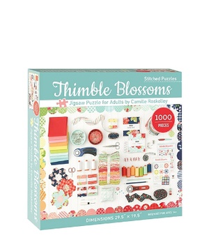 Thimble Blossoms Jigsaw Puzzle For Adults
