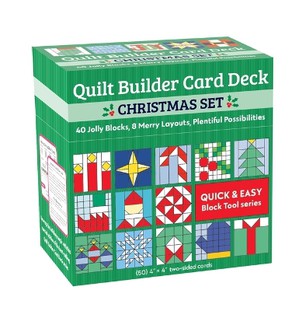 Quilt Builder Card Deck Christmas Set
