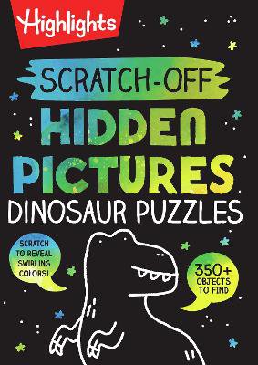 Scratch-off Hidden Pictures Dinosaur Puzzles