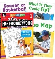 Learn-At-Home: High-Frequency Words Bundle Grade 1: 4-Book Set
