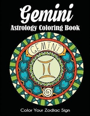 Gemini Astrology Coloring Book