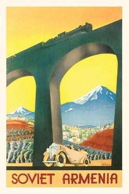 Vintage Journal Soviet Armenia Travel Poster