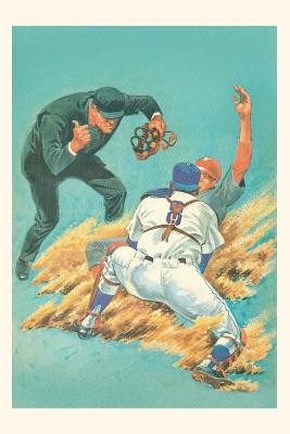 Vintage Journal Out at Home Plate
