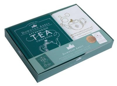 The Official Downton Abbey Afternoon Tea Cookbook Gift Set [book + tea towel]