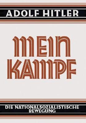 Mein Kampf - Deutsche Sprache - 1925 Ungek Rzt