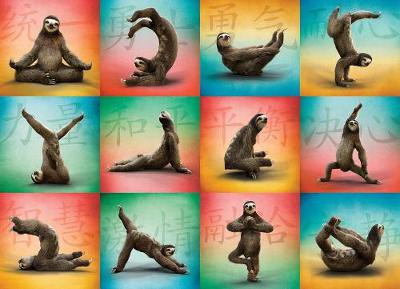 Sloth Yoga Jigsaw