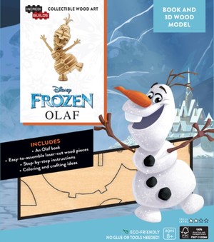 IncrediBuilds: Disney Frozen: Olaf 3D Wood Model and Book