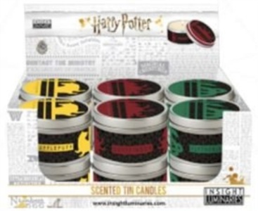 Harry Potter: Mixed Scent Tin Candles 24-pack