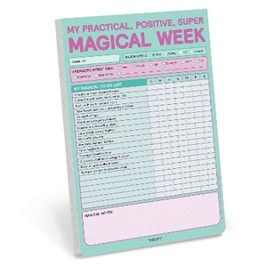 Knock Knock Magical Week Notepads (Pastel)