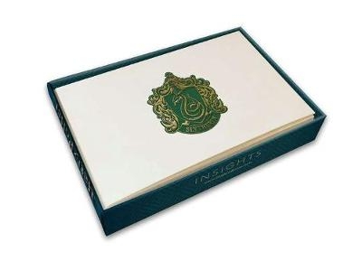 Harry Potter: Slytherin Crest Foil Note Cards
