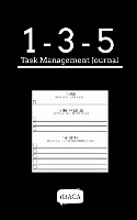 135 Task Management Journal - Black Cover