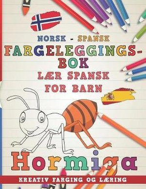 Fargeleggingsbok Norsk - Spansk I L