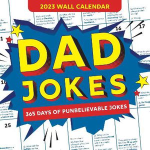 2023 Dad Jokes Wall Calendar