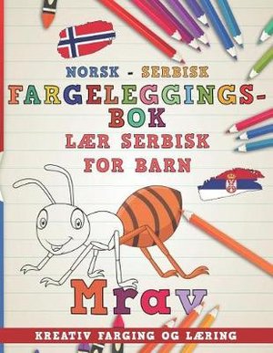 Fargeleggingsbok Norsk - Serbisk I L