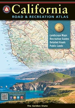 Benchmark California Road & Recreation Atlas, 11th Edition