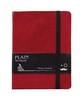 Monsieur Notebook Leather Journal - Red Plain Small A6
