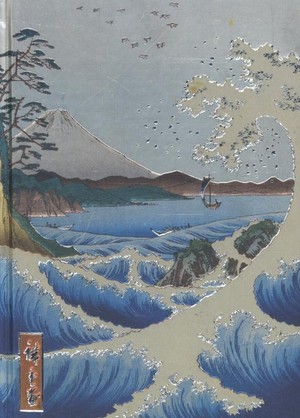 Hiroshige: Sea At Satta (foiled Journal)