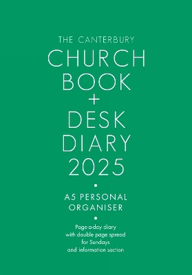 The Canterbury Church Book and Desk Diary 2025 A5 Personal Organiser Edition