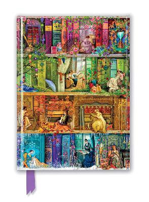Aimee Stewart: A Stitch in Time Bookshelves A5 Lined (Foiled Journal)