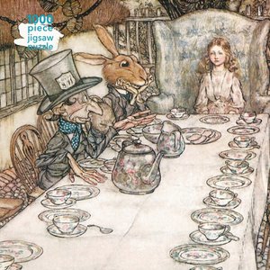 Flame Tree Puzzel Arthur Rackham - Alice In Wonderland Tea Party 1000 stukjes