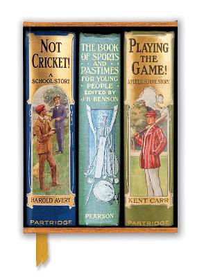 Bodleian Libraries: Book Spines Boys Sports A5 Lined (Foiled Journal)